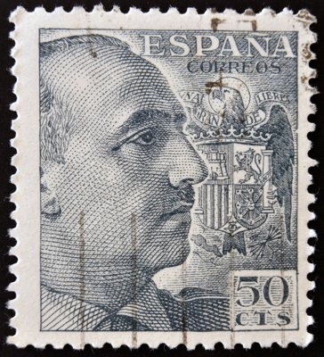 Resultado de imagem para selo de Francisco Franco